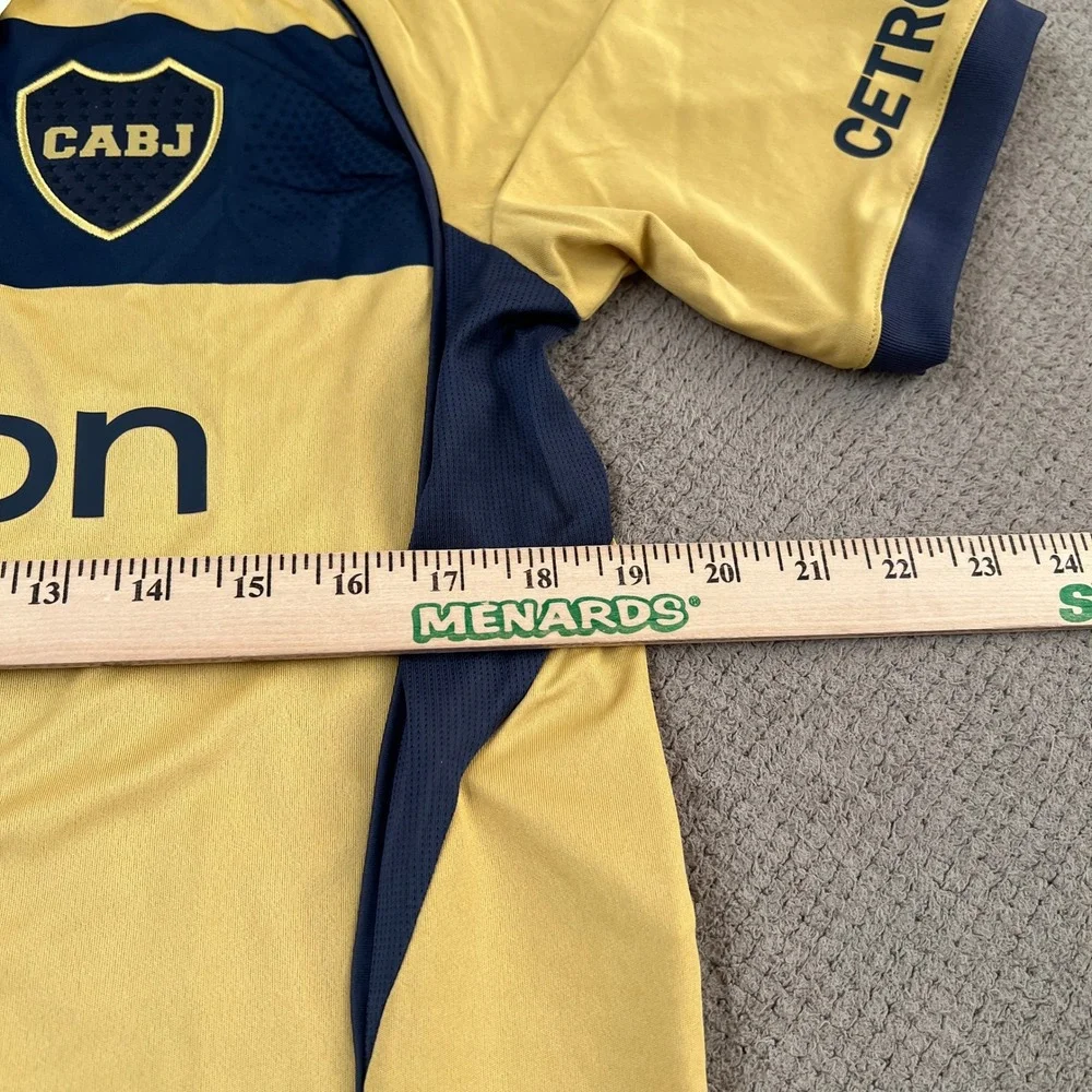 Adidas Boca Juniors 2025-26‎ Away Jersey Pyrite Navy JJ4281 Mens Size Medium